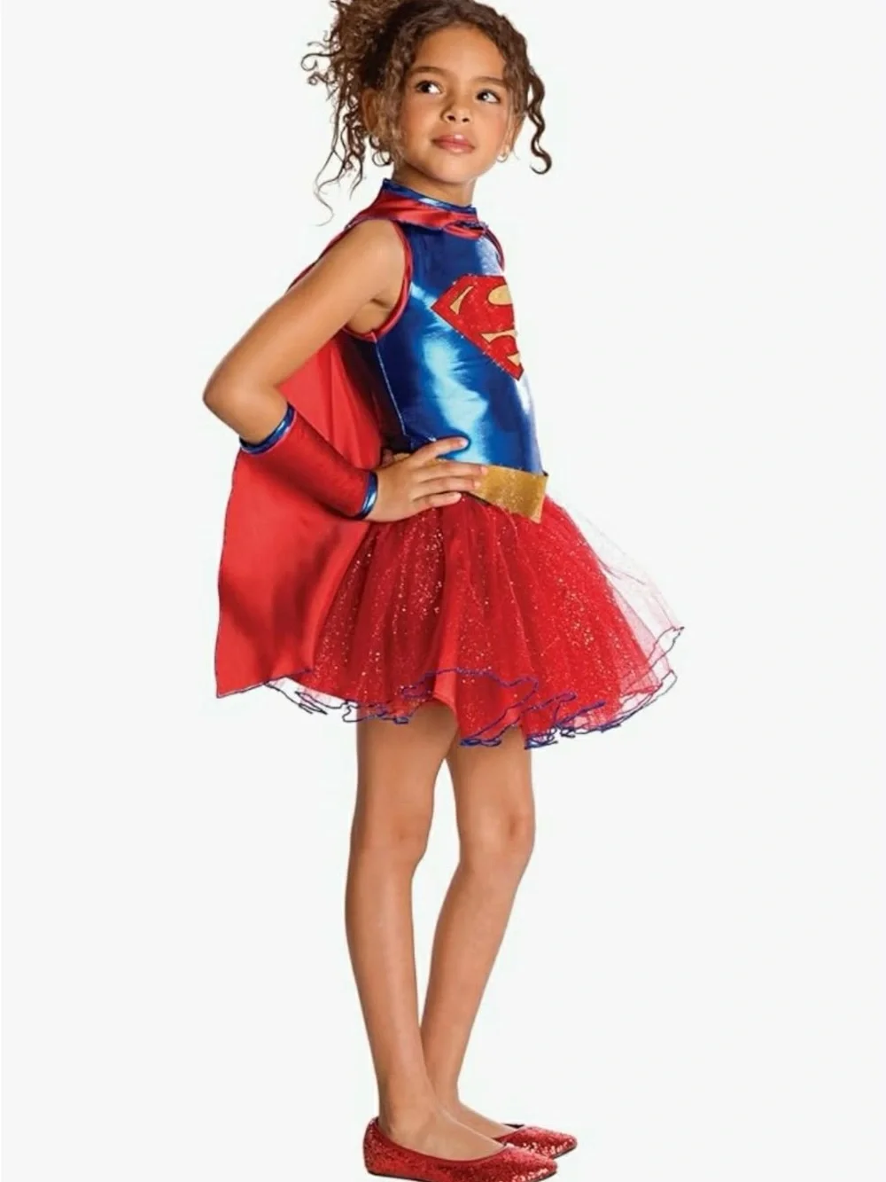 Rubie's Supergirl Sparkle Costume - size 6-7